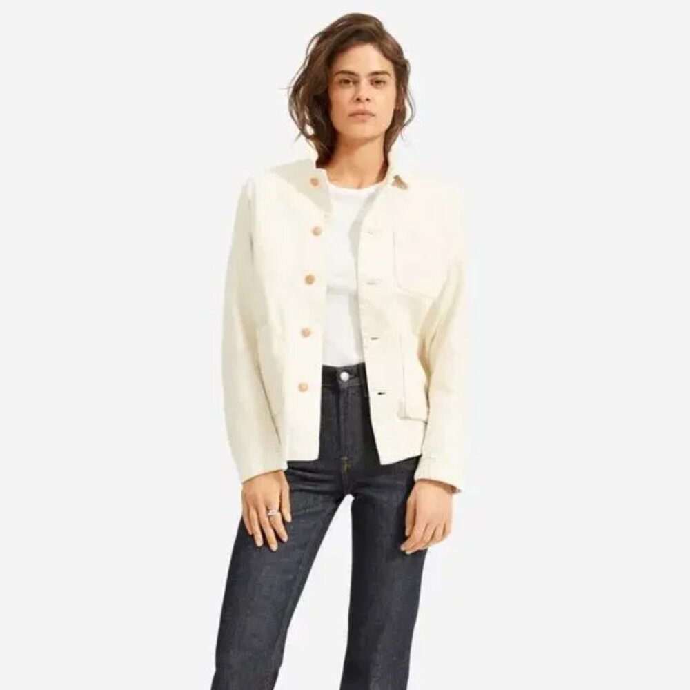 Everlane | Denim Chore Jacket/Coat | Bone | S